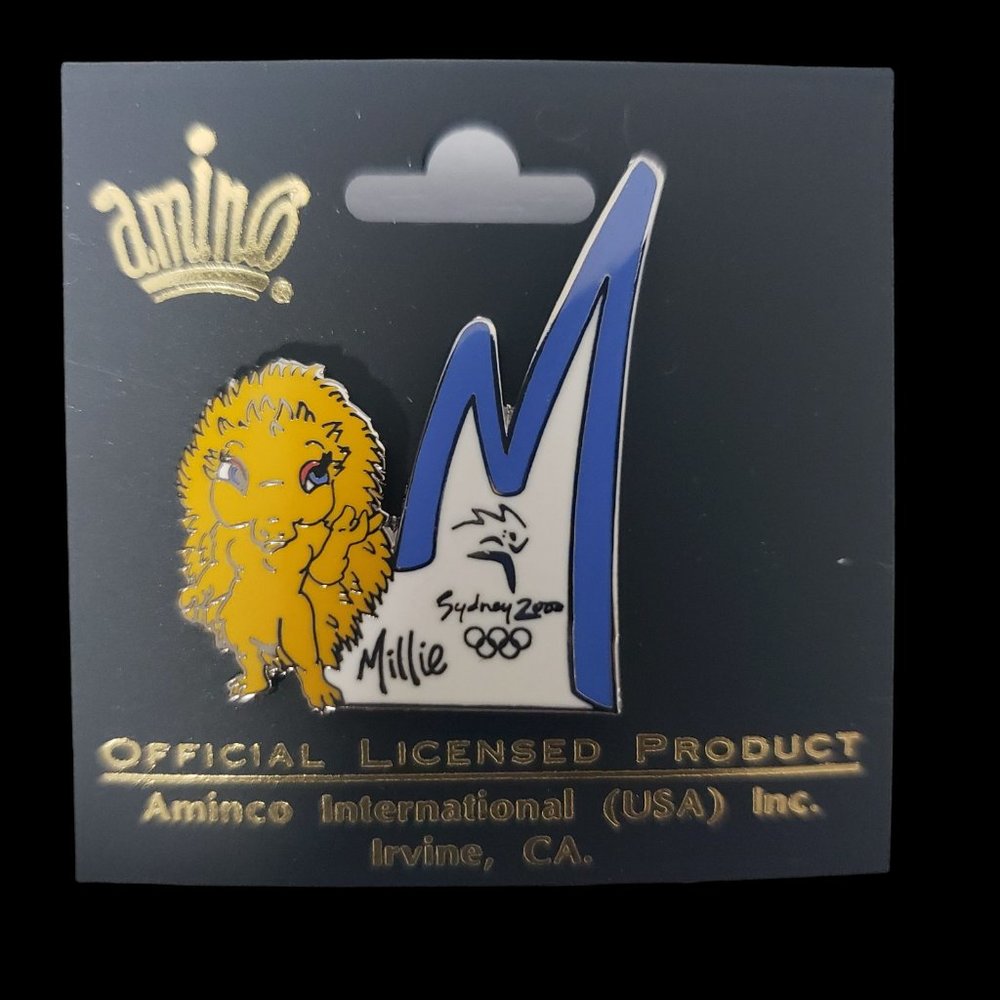 MILLIE MASCOT" 2000 SYDNEY OLYMPIC GAMES PIN AUSTRALIA